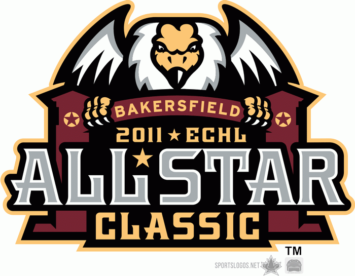 echl all-star game 2011 primary logo iron on heat transfer